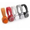 Cuffie stereo wireless bluetooth 2.1 microfono mp3 microSD aux head...