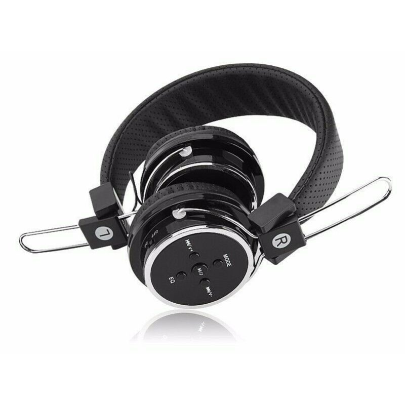 Cuffie stereo wireless bluetooth 2.1 microfono mp3 microSD aux head...