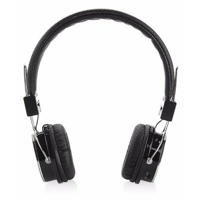 Cuffie stereo wireless bluetooth 2.1 microfono mp3 microSD aux head...