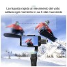 DOBO Stabilizzatore smartphone immagini foto video movimenti impugn...