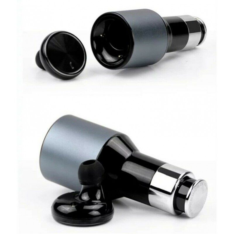 Fineblue Auricolare bluetooth vivavoce Fineblue auto caricabatterie...