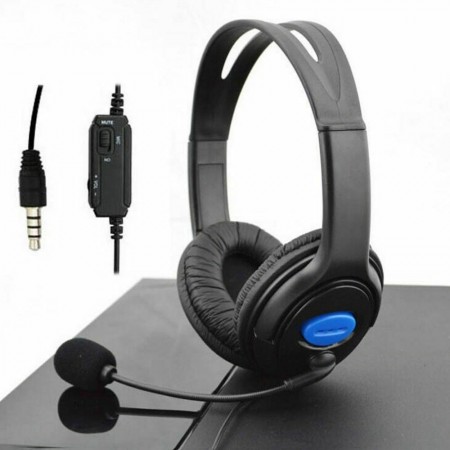 Cuffie gaming compatibili con PS4 XBOX auricolare controllo volume microfono