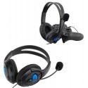 Cuffie gaming compatibili con PS4 XBOX auricolare controllo volume microfono