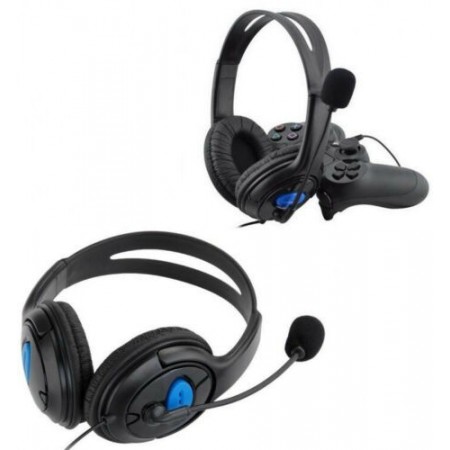Cuffie gaming compatibili con PS4 XBOX auricolare controllo volume microfono