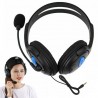 DOBO Cuffie gaming compatibili con PS4 XBOX auricolare controllo vo...