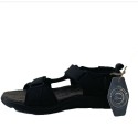 Scarpe uomo JOMIX sandali leggeri chiusura a strappo punta aperta BLU o NERO estate SU0257