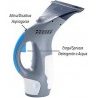 Spruzza Detergente e Aspiragocce Elettrico senza Fili per Pulire Vetri Finestre o superfici lisce in vetro o ceramica  