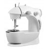 Mini macchina per cucire 4 in 1 portatile viaggio cucitrice pedale rocchetti