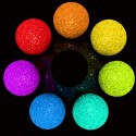 Lampada sfera RGB con 7 colori LED da tavolo palla multicolore notturna crystal