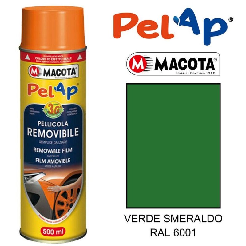 Macota Bomboletta MACOTA spray vari colori PelAp pellicola rimovibi...