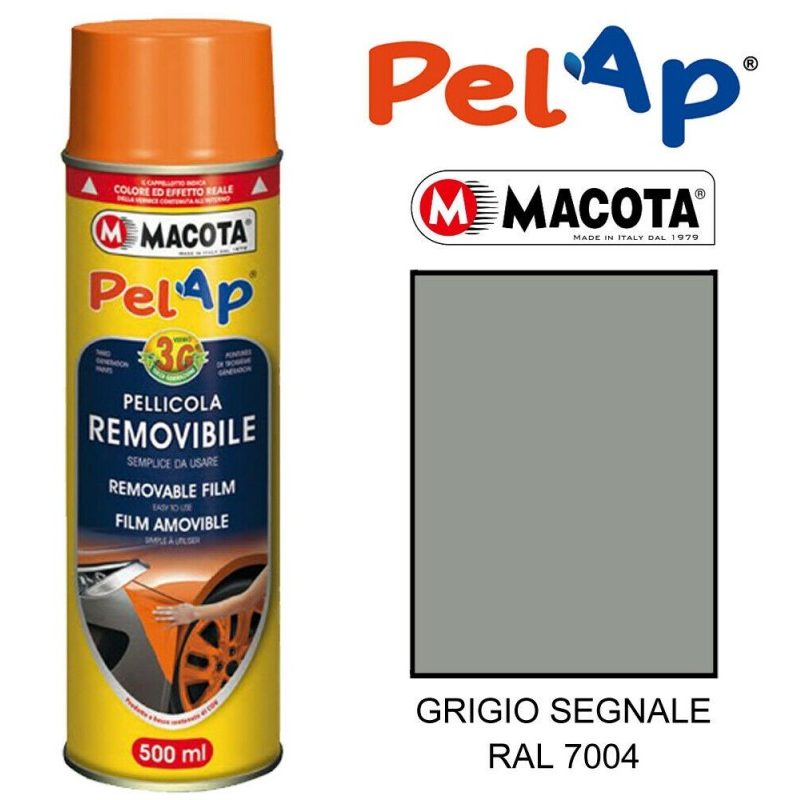 Macota Bomboletta MACOTA spray vari colori PelAp pellicola rimovibi...
