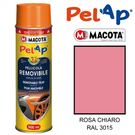 Bomboletta MACOTA spray vari colori PelAp pellicola rimovibile Vernice auto moto