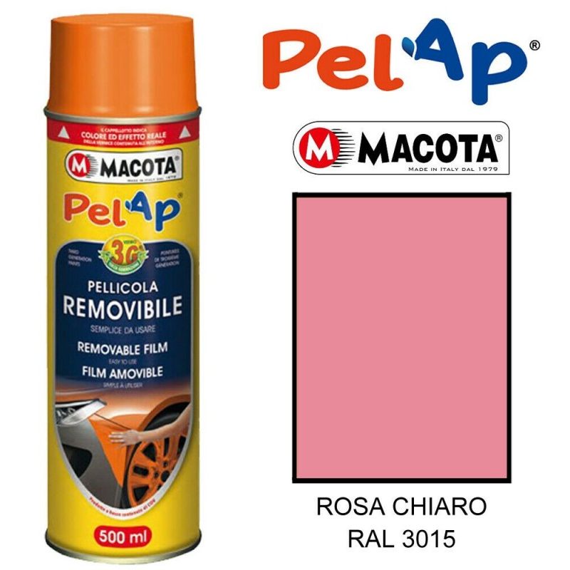 Macota Bomboletta MACOTA spray vari colori PelAp pellicola rimovibi...