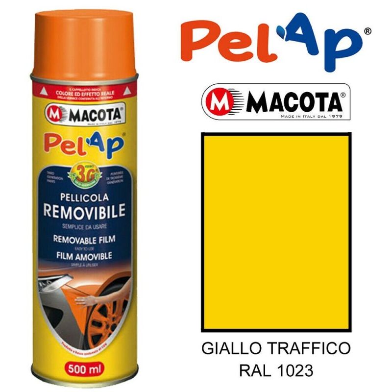 Macota Bomboletta MACOTA spray vari colori PelAp pellicola rimovibi...