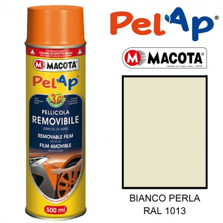 Bomboletta MACOTA spray vari colori PelAp pellicola rimovibile Vernice auto moto