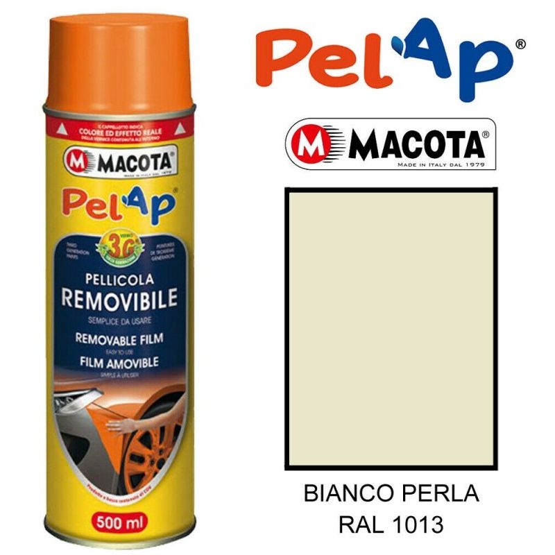 Macota Bomboletta MACOTA spray vari colori PelAp pellicola rimovibi...