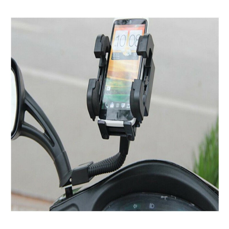 DOBO Supporto porta cellulare moto scooter vespa su specchio specch...
