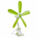 INNOLIVING Ventilatore da tavolo clip Verde scrivania studio aria fresca ufficio