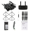 Drone radiocomandato 4 eliche telecamera video foto HD WIFI led app TK117-1