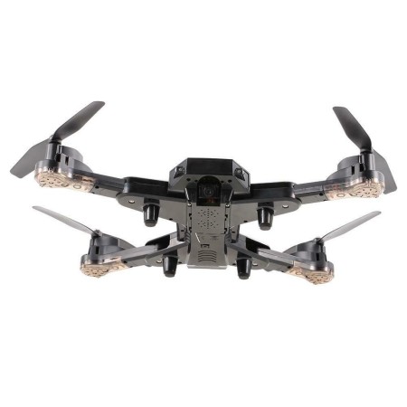 Drone radiocomandato 4 eliche telecamera video foto HD WIFI led app TK117-1