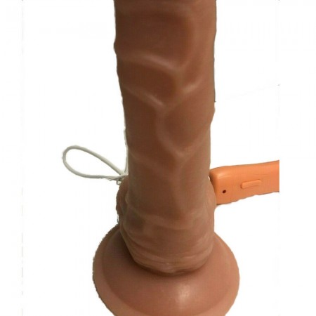 Vibratore Realistico sextoys Dildo con ventosa stimolatore vaginale anale 20 cm