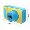 DOBO Macchina fotografica gommata bambino bambina camera foto video...
