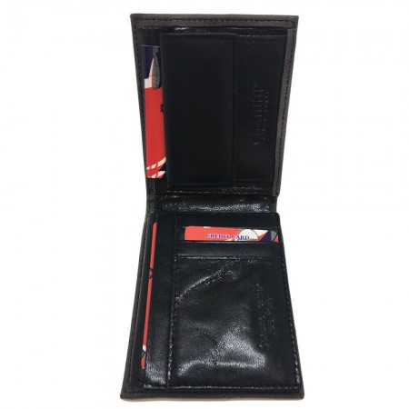 Portafoglio uomo NERO carte credito CHARRO banconote antifurto 940992 elegante