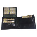 Portafoglio uomo NERO carte credito CHARRO banconote antifurto 941292 sicuro