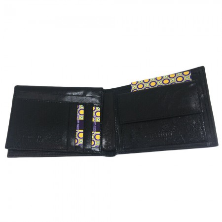 Portafoglio uomo NERO carte credito CHARRO banconote antifurto 941292 sicuro