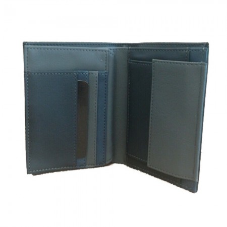 Portafoglio uomo carte di credito portamonete banconote NERO o MARRONE documenti 81006 Angel