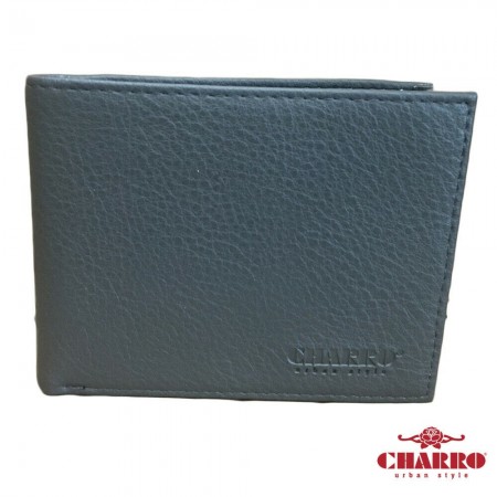 Portafoglio uomo NERO o GRIGIO carte credito CHARRO banconote antifurto 1834250