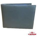 Portafoglio uomo NERO GRIGIO carte credito CHARRO 1834292 banconote antifurto
