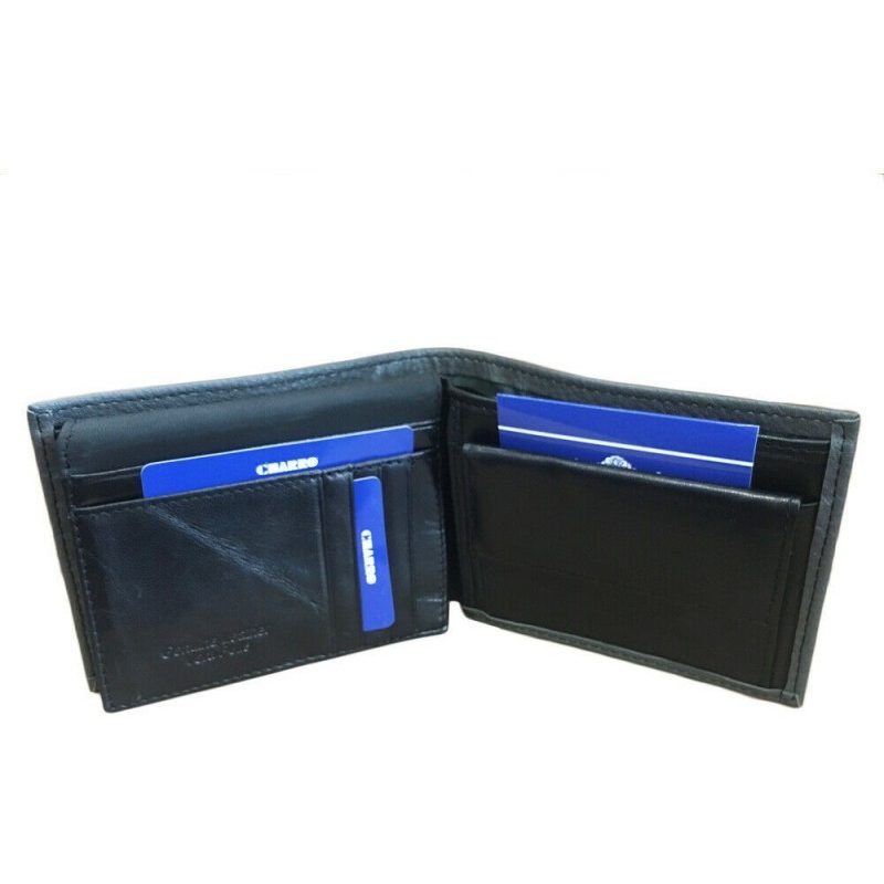 CHARRO Portafoglio uomo NERO GRIGIO carte credito CHARRO 1834292 ba...