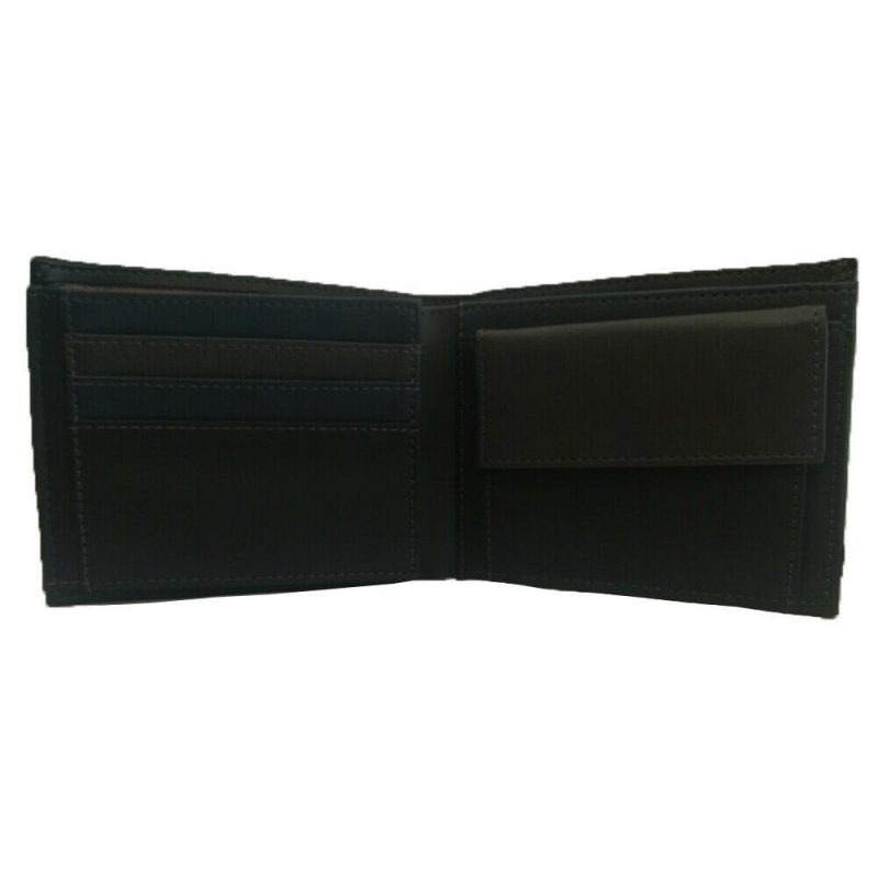 ANGEL Portafoglio uomo NERO BLU carte Angel banconote 81002 tessere...