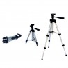 Cavalletto Treppiede fotocamera videocamera alluminino TRIPOD con custodia e livella - 102 CM