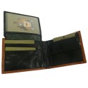 Portafoglio uomo CUOIO carte monete CHARRO banconote antifurto 782292 sicuro