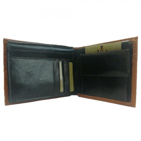 Portafoglio uomo CUOIO carte monete CHARRO banconote antifurto 782292 sicuro