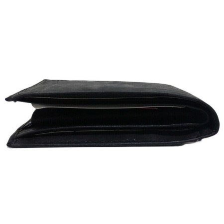 Portafoglio NERO carte di credito portamonete banconote documenti 601004 CHARRO