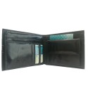 Portafoglio uomo NERO carte monete CHARRO banconote documenti 942250 vera pelle