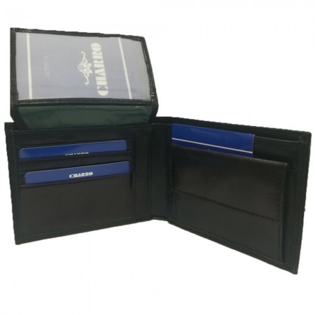 Portafoglio uomo NERO carte monete CHARRO banconote documenti 1836292 elegante