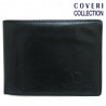 COVERI COLLECTION Portafoglio uomo NERO carte monete COVERI bancono...