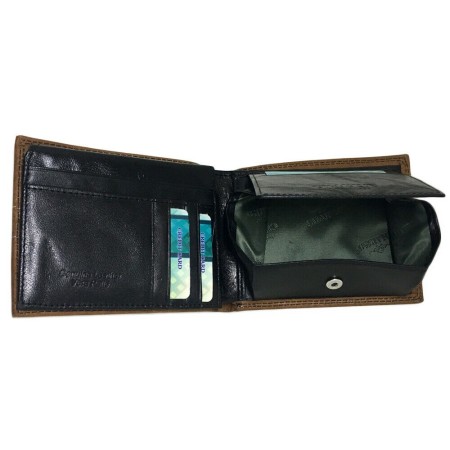 Portafoglio CUOIO carte di credito portamonete banconote documenti 942288