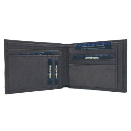 Portafoglio uomo carte di credito COVERI banconote 515872 blu nero marrone soldi