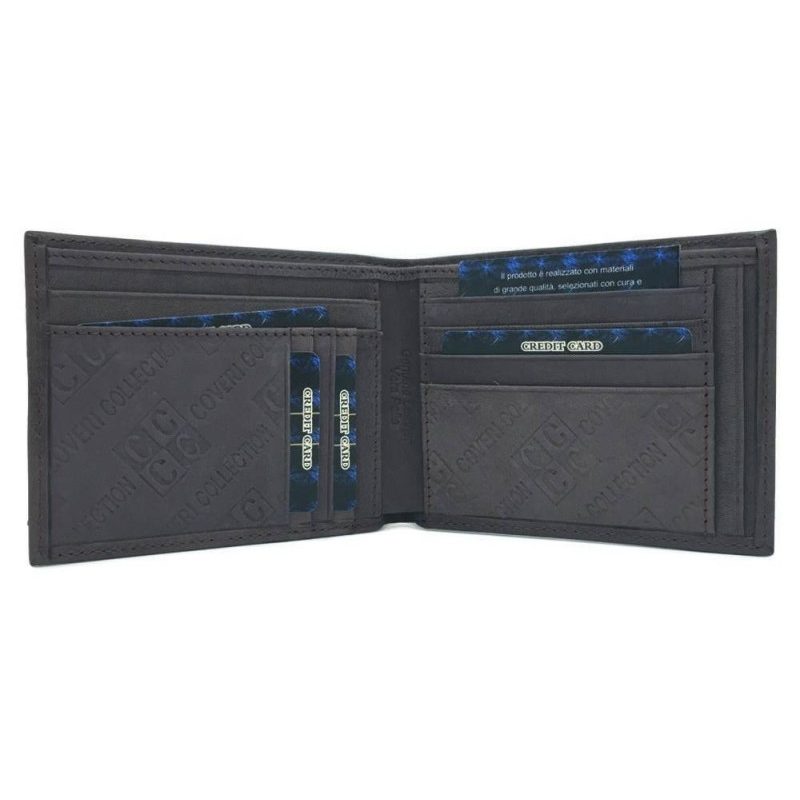COVERI COLLECTION Portafoglio uomo carte di credito COVERI banconot...
