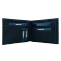 Portafoglio uomo carte di credito COVERI banconote 515872 blu nero marrone soldi