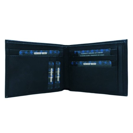Portafoglio uomo carte di credito COVERI banconote 515872 blu nero marrone soldi