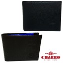 Portafoglio uomo carte credito CHARRO banconote 1835992 soldi antifurto NERO o MARRONE