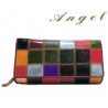 ANGEL Portafoglio DONNA 8279 fantasia a QUADRI multicolore tessere ...