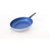 PADELLA BLU VISTO IN TV.PADELLA VULCANICA ALTA STONE 28 CM RIVESTIMENTO PIETRA, ANTIADERENTE E ANTIGRAFFIO