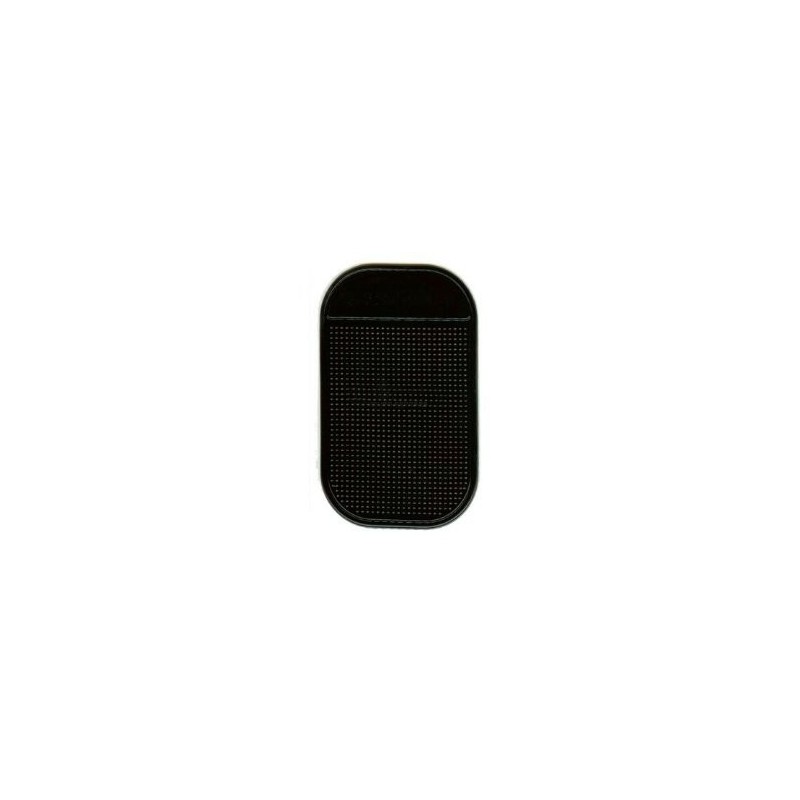 Tappetino in silicone nero antiscivolo adesivo per cruscotto porta reggi oggetti per cellulare smartphone mp3